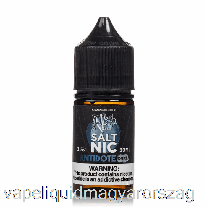 Ellenszer A Jégen - Könyörtelen Só - 30 Ml 50 Mg-os Vape Toll